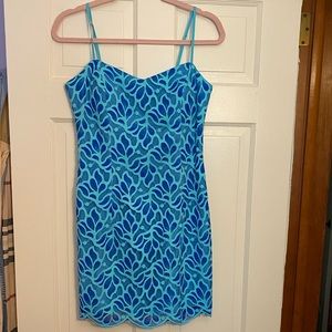 Lilly Pulitzer Avalon Dress Brewster Blue
